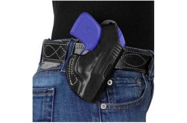 Image of DeSantis Maverick Belt Holster - Ruger LCP w/ Lasermax, Left, Plain Tan 012TBQ2Z0