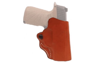 Image of DeSantis Mini Scabbard Springfield Armory SA-35 4in OWB Belt Holster, Right, Tan, 019TAA11Z0