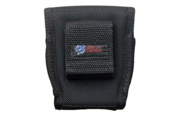 Image of DeSantis Nylon Duty Handcuff Case , ASP 100, TUFF KUFFS, Ambidextrous, Nylon, Black, N27BJG3Z4