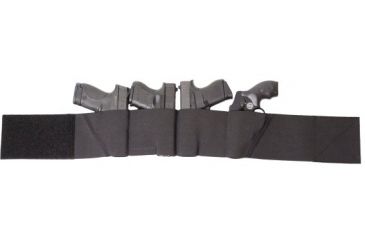 Image of DeSantis Option 4 Belly Band Holster, Black, Medium, 30-34in, 061BJG2Z0