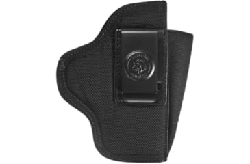 Image of DeSantis Pro-Stealth IWB Nylon Holster, Fits Most Medium Autos, Kimber EVO SP, Ambidextrous, Nylon, Black, N87BJMAZ0