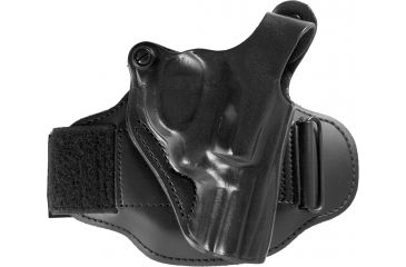 Image of DeSantis Right Hand - Black - Leather Ankle Holster 044BA02Z0 