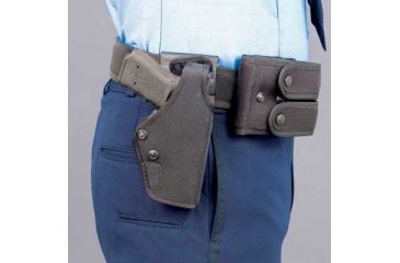 Image of DeSantis Right Hand - Black - Chek-Mate Nylon Duty Holster M41BAB2Z0