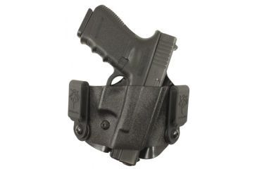 Image of DeSantis Scorpion II Inside The Waist Band Holster for S&amp;W M&amp;P Compact 9/40,Black,Right Hand 121KAL7Z0