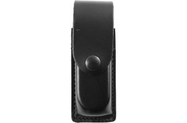 Image of DeSantis Single Magazine Pouch, Flap, Black Snap, Plain Black U49BJHHZ3