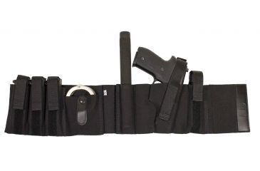 Image of DeSantis Sky Band Holster, Right Hand, Sig P229,P229R,P228,P226,Fits Glock 17,19,22,23,S&amp;W M&amp;P9/40 FULLSIZE,S/A XD9,XD40,XDM 9/40, Black, X-Large M30BAC7XL