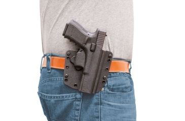 Image of DeSantis SL Raptor Holster, OWB/IWB, Right Hand, Sig Sauer P365, Black 147KA8JZ0