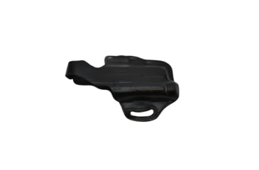 Image of DeSantis Tac-Lite Leather Belt Holster, Glock 17, 22, 31 w/ Surefire X300, Streamlight TLR-1, Nightstick TWM-350 or TWM-850XL, Right Hand, Plain, Black, 117BAW8Z0