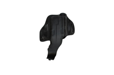 Image of DeSantis Tac-Lite Leather Belt Holster, Glock 17, 22, 31 w/ Surefire X300, Streamlight TLR-1, Nightstick TWM-350 or TWM-850XL, Right Hand, Plain, Black, 117BAW8Z0