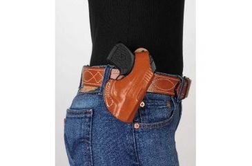 Image of DeSantis The Maverick Belt Holster for Taurus Spectrum, Tan, Left Hand 012TB0FZ0