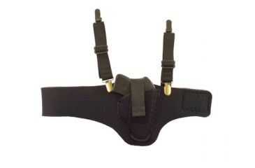 Image of DeSantis Thigh High Holster, RH - Small Frame Autos, Black M70BAZZZ0, EDEMO1