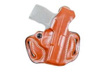 Image of DeSantis Thumb Break Mini Slide, Belt Holster, Right Hand, Tan, 085TA8JZ0