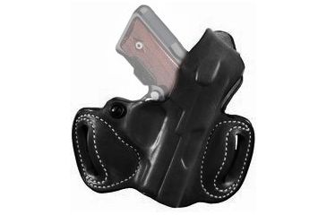 Image of DeSantis Thumb Break Mini Slide Holster, RH, Plain Black - Kimber Solo 9mm 085BAX3Z0
