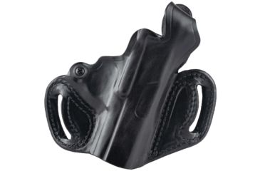 Image of DeSantis Thumb Break Mini Slide Holster - Right, Black 085BA85Z0 - COLT GOVT MOD .45, GOLD CUP, OFFICER, COMMANDER, 1911