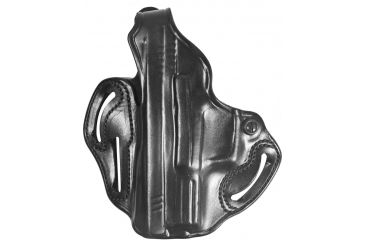 Image of DeSantis Thumb Break Scabbard 3 Slot Holster, Left Hand, Black, Unlined - Spring XD45 4in 001BBN2Z0