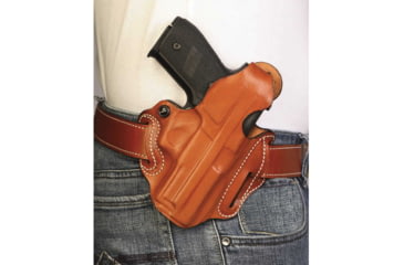 Image of DeSantis Thumb Break Scabbard Holster for S&amp;W N 627 5in, Left Hand, Tan - 001TB15Z0