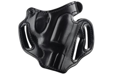 Image of DeSantis Thumb Break Scabbard Holster - Right, Black, Lined, Plain, 3 Slot 001BCS1Z0 - FITS S&amp;W J 332, 340, 342, 432PD, 442, 640, 640-1, 642, M&amp;P 340 2in.-2 1/4in.
