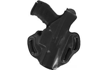 Image of DeSantis Thumb Break Scabbard Holster - Right, Black, Unlined, Plain 001BA27Z0 - FITS S&amp;W SD9