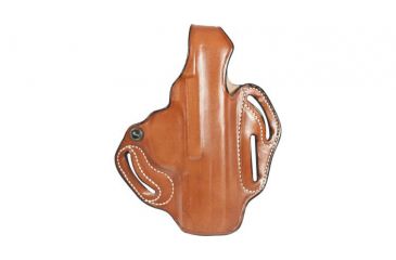 Image of DeSantis Thumb Break Scabbard Holster - Right, Tan, Unlined, Plain, 3 Slot 001TAU8Z0 - FITS S&amp;W Bodyguard 2in. Barrel w/ Insight Laser