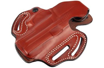 Image of DeSantis Thumb Break Scabbard Holster - Right, Tan, Unlined, Plain, 3 Slot 001TAF4Z0 - FITS SIG P229R