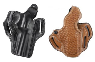 Image of DeSantis Thumb Break Scabbard Holsters, Style 001 - SIG Sauer, Browning, Mauser, Colt, Black, Tan