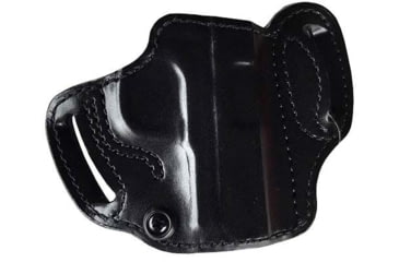 Image of DeSantis Viper 2.0 OWB Leather Holster, Fits Standard 1911 Models 5in From Colt, S&amp;W, SIG Sauer, Ruger, Kimber, Springfield and Others, Right Hand, Plain, Black, 175BC21Z0