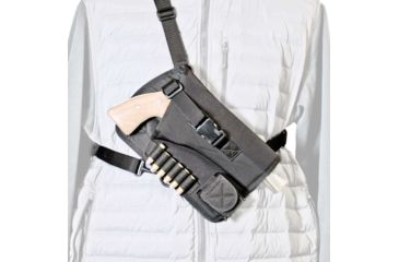 Image of DeSantis Yukon Hunting Rig for Large Scopeless Revolvers, Black, Left Hand, M72BBLRZ0