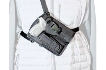 Image of DeSantis Yukon Hunting Rig for Large Semi-Autos, Black, Left Hand, M72BBLAZ0