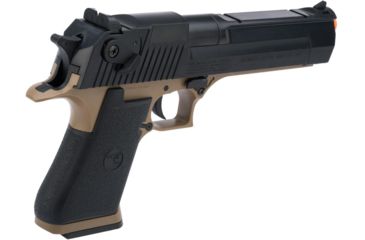 Image of Desert Eagle Licensed .50 Action Express Spring Airsoft Full Size Pistol w/ 190rd Hi-cap Magazine, Desert Tan, Small, 90113