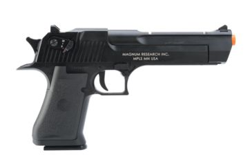 Image of Desert Eagle Magnum Research Licensed CO2 Gas Blowback Airsoft Pistol, Semi/Full, Auto, Metal by KWC, Black, Medium, 90505C / 090505