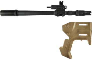 Image of Desert Tech MICRON Side Eject Barrel &amp; Grip Kit, 5.56x45mm NATO/ .223 Remington, 11.5in Barrel, Flat Dark Earth, MDR-CK-B11-SE-F