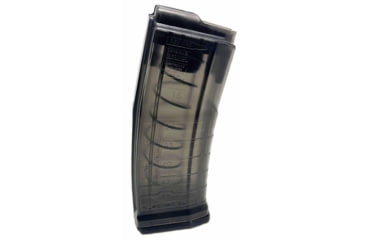 Image of Desert Tech Quadmag-53 Rifle Magazine, 5.56x45mm NATO, 53 Round, Quattro-15 Lower, Clear, 1 Pack, Plastic, QTRMGB53-53RD