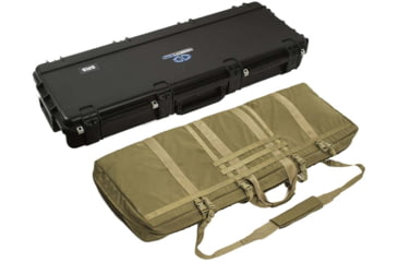 Image of Desert Tech SRS Standard Hard/Soft Case Combo, Black/FDE, ACC0126