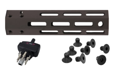 Image of Desert Tech SRSA2 Forearm Kit, Covert, Tungsten, ACC0170-T