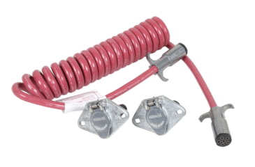 Image of Dethmers Manufacturing Company Demco 6 Way Coiled Auxiliary Lighting Cable, 9523006