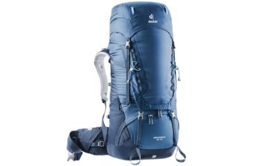 Image of Deuter Aircontact 55 + 10 Backpack - Mens, Midnight/Navy, 65L, 332031933650