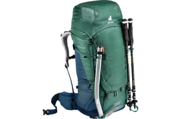 Image of Deuter Aircontact 60 + 10 SL Backpack, Seagreen/Marine, 60 + 10 Liter, 332042123370