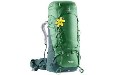 Image of Deuter Aircontact 60 + 10 SL Backpack - Womens, Leaf/Forest, 70L, 332041922380