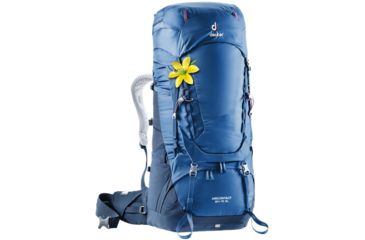 Image of Deuter Aircontact 60 + 10 SL Backpack - Womens, Steel/Midnight, 70L, 332041933990