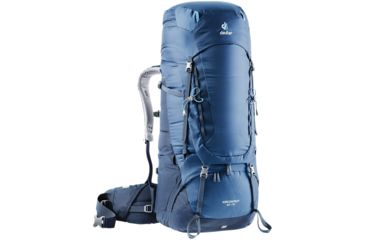 Image of Deuter Aircontact 65 + 10 Backpack - Mens, Midnight/Navy, 75L, 332051933650