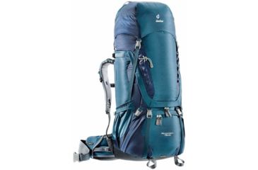 Image of Deuter Aircontact 75 + 10 Backpack - Mens, Midnight/Navy, 85L, 332071933650