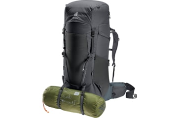 Image of Deuter Aircontact Core 50+10 Backpack - Men's, Graphite-Shale, 50L, 335132244090