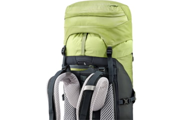 Image of Deuter Aircontact Lite 35 + 10 SL Backpack, Pistachio/Graphite, 35 + 10 Liter, 334022124350