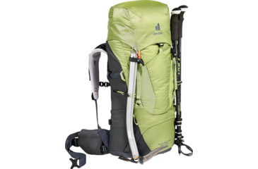 Image of Deuter Aircontact Lite 35 + 10 SL Backpack, Pistachio/Graphite, 35 + 10 Liter, 334022124350
