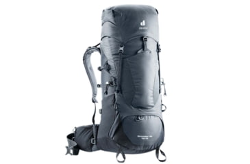 Image of Deuter Aircontact Lite 40 + 10 Backpack, Graphite/Black, 40 + 10 Liter, 334032147010