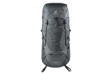 Image of Deuter Aircontact Lite 50 + 10 Backpack, Graphite/Black, 50 + 10 Liter, 334052147010