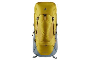 Image of Deuter Aircontact Lite 50 + 10 Backpack, Turmeric/Teal, 50 + 10 Liter, 334052182050