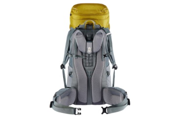 Image of Deuter Aircontact Lite 50 + 10 Backpack, Turmeric/Teal, 50 + 10 Liter, 334052182050