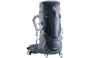 Image of Deuter Aircontact Lite Backpack 40L + 10, Black/Graphite, 334011874030