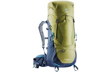 Image of Deuter Aircontact Lite Backpack 40L + 10, Moss/Navy, 334011823130